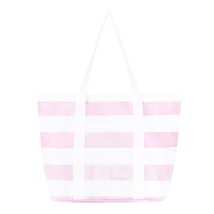 Hollow mesh beach bag
