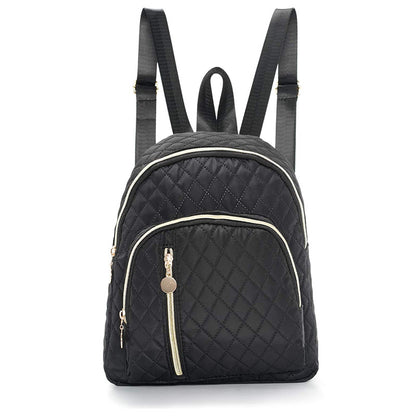 Minimalist commuter quilted backpack