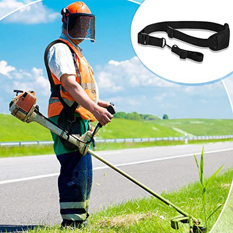 Lawn mower straps