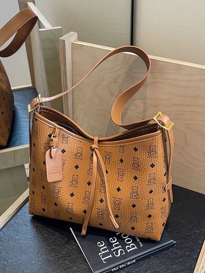Stylish Single-Shoulder Tote Bag - Spacious Commuter Bag - 5 Colours