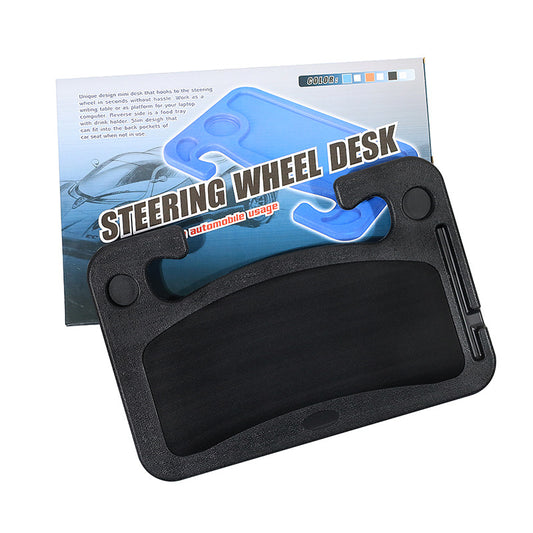 Car steering wheel table