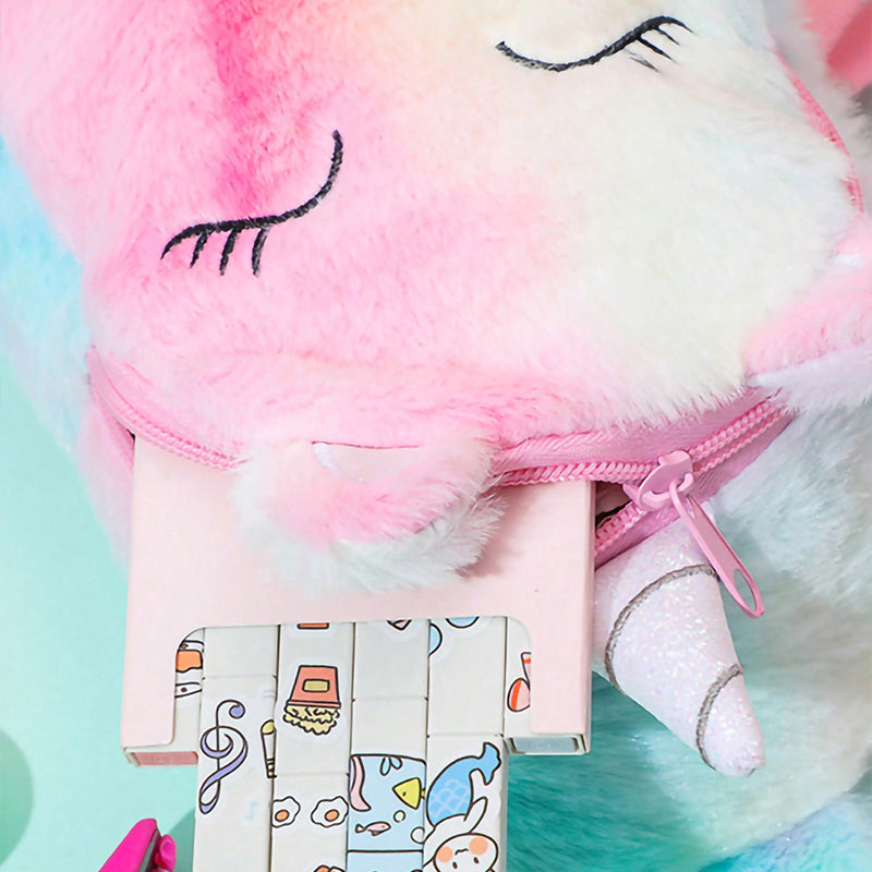 Unicorn cartoon children's chest bag