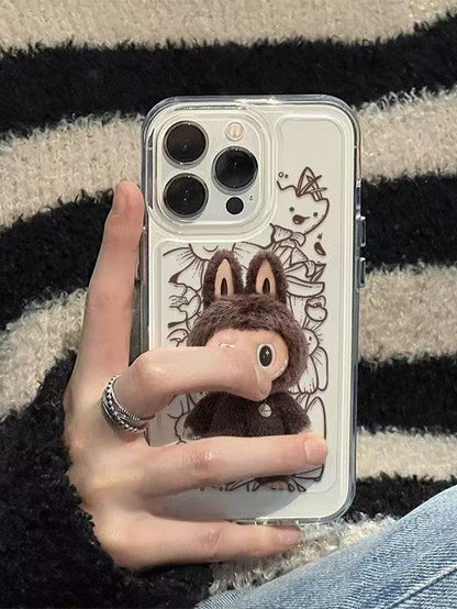Labubu Full Cover Anti-Fall iPhone Case