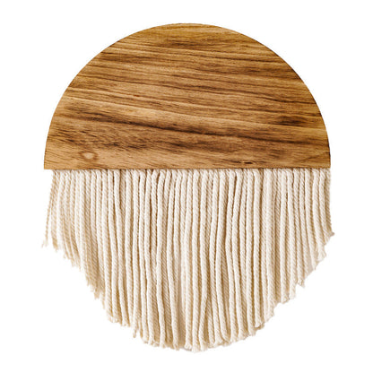 Simple tassel tapestry