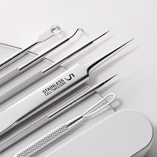 Stainless steel acne needle