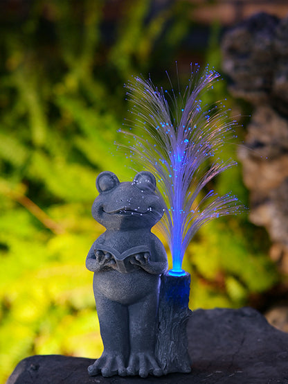 Outdoor Garden Solar Fiber Optic Animal Ornaments