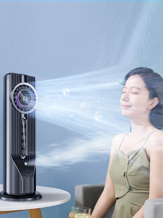 USB air conditioning fan spray humidification water cooling fan