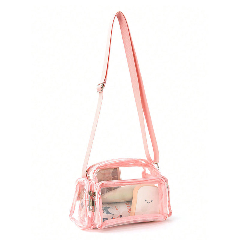 Transparent crossbody bag