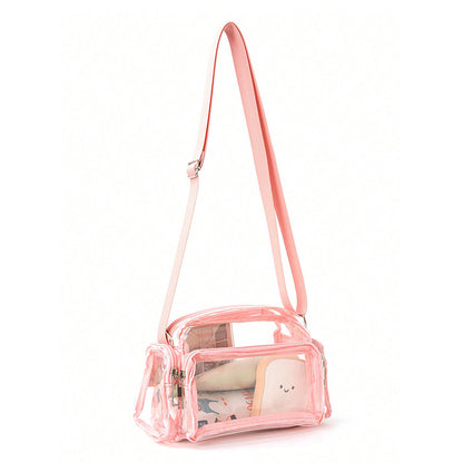 Transparent crossbody bag