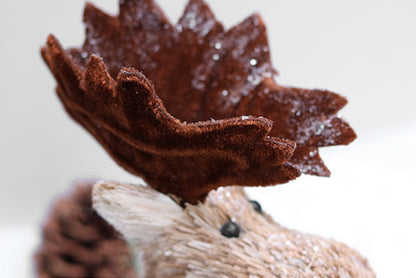 **Cattle Christmas Deer Wooden Ornament Set**