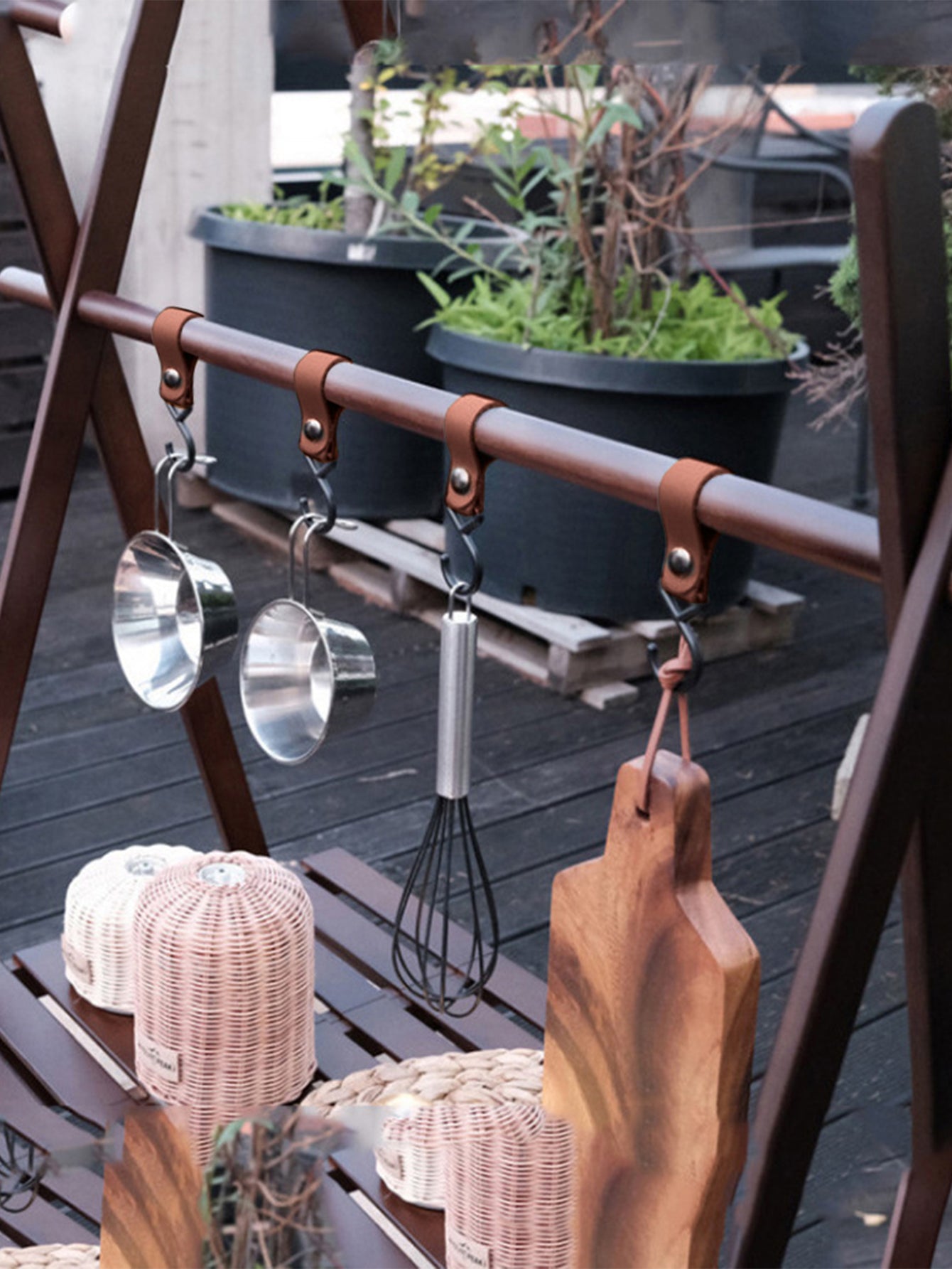 Outdoor camping PU hook