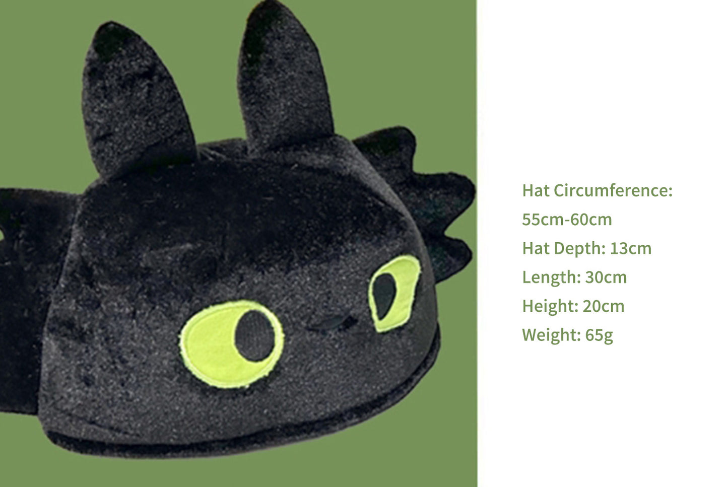 **Cartoon Toothless Beanie (Popular Knitted Hat)**