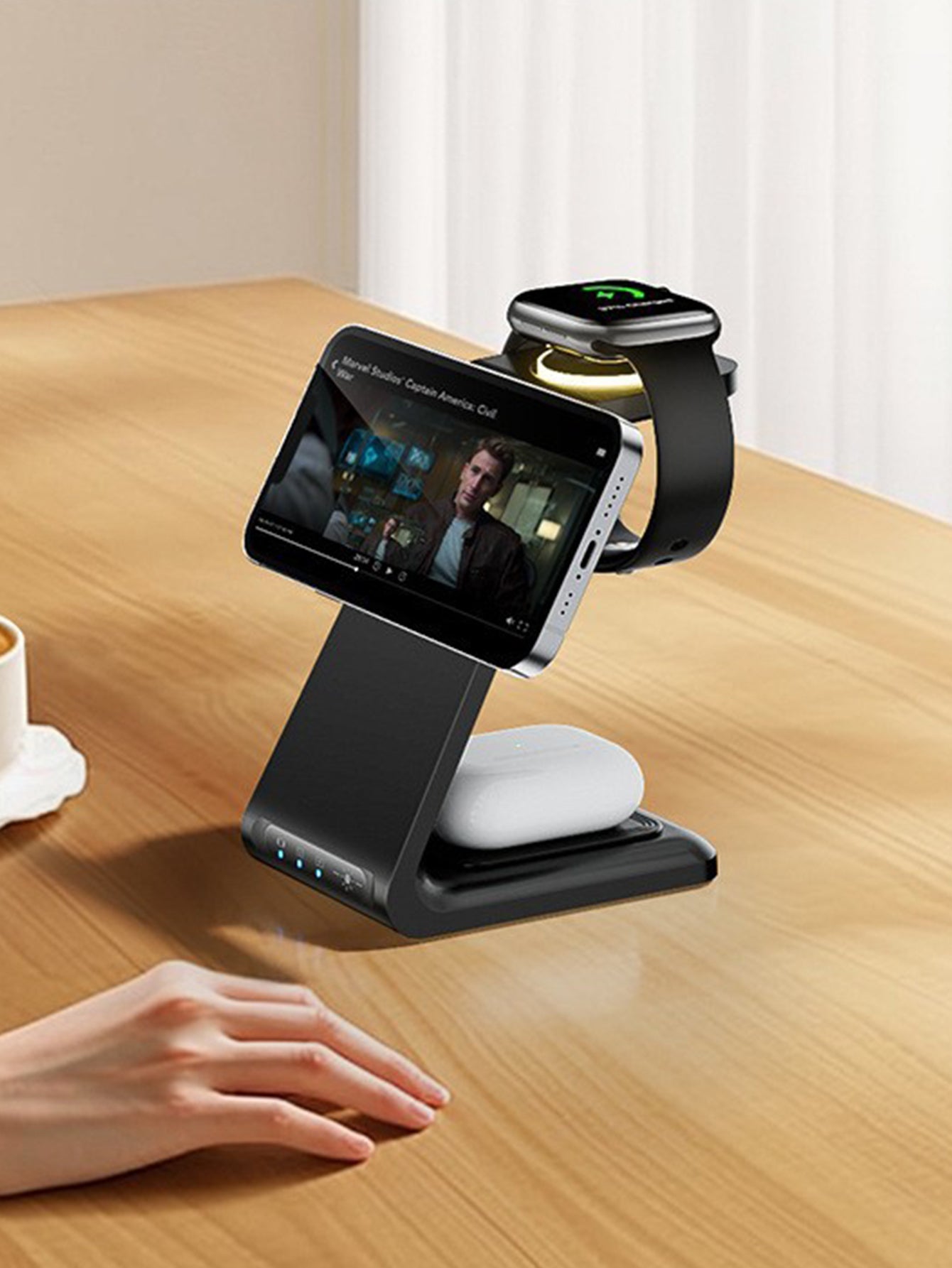 Four-in-one wireless charger