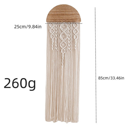Simple tassel tapestry