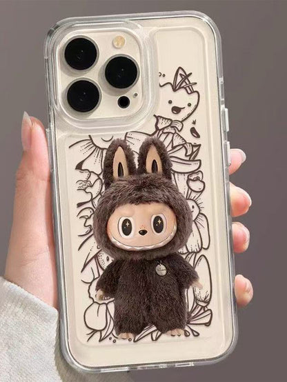Labubu Full Cover Anti-Fall iPhone Case