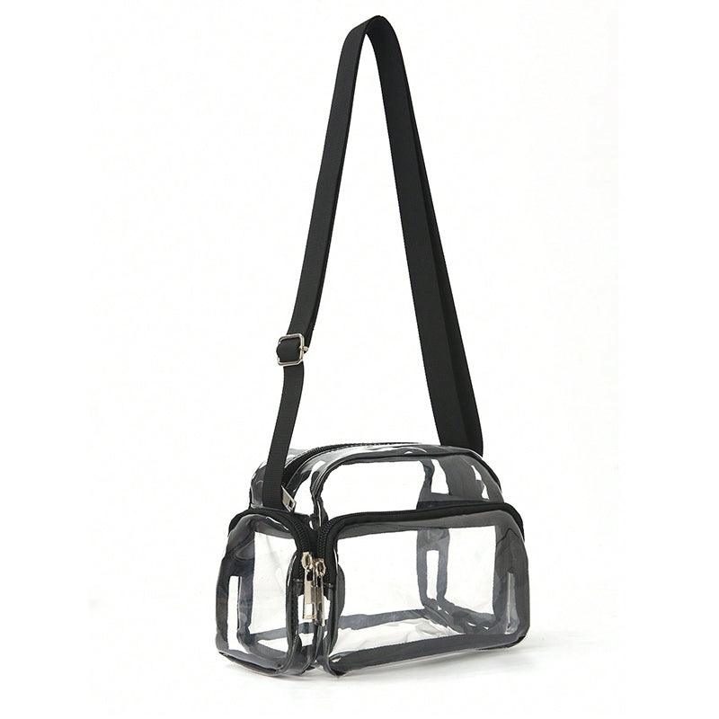 Transparent crossbody bag