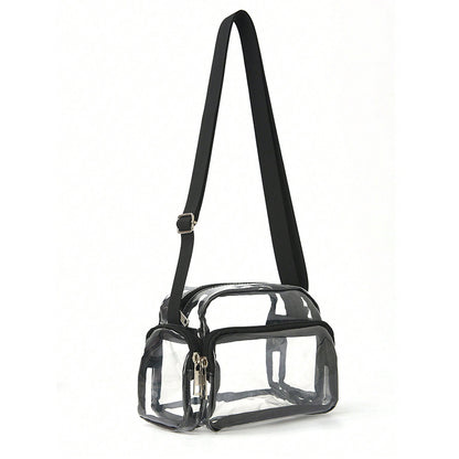 Transparent crossbody bag