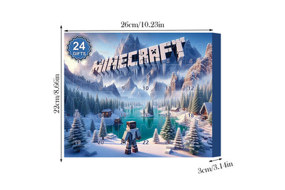 Minecraft building block countdown surprise blind box