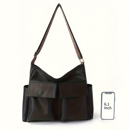 Artistic workwear messenger bag