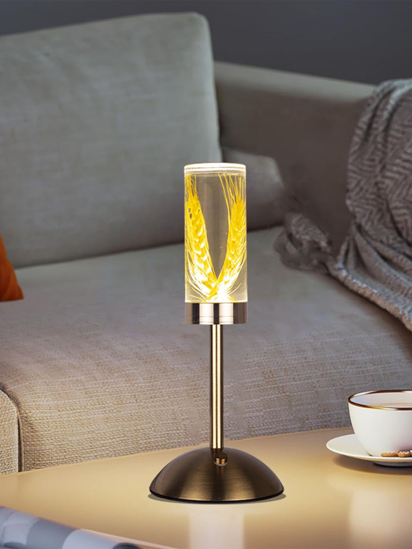 New Eternal Flower Acrylic Desk Lamp