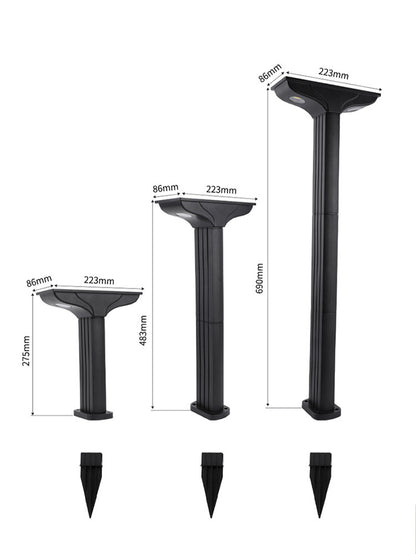 Waterproof ground plug light for villa courtyard decoration