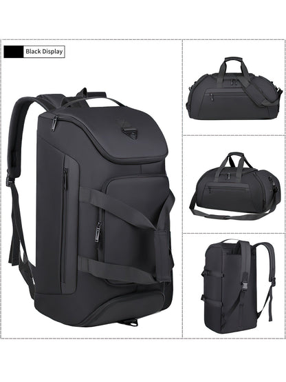 Multifunctional Sports & Travel Backpack with Independent Shoe Compartment - 2 Colors
