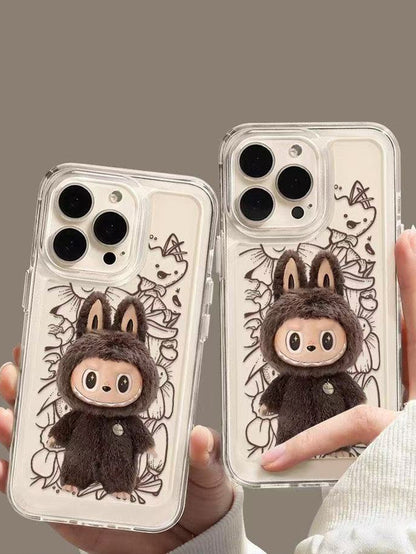 Labubu Full Cover Anti-Fall iPhone Case
