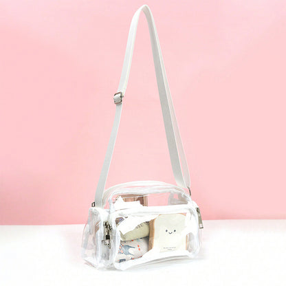 Transparent crossbody bag