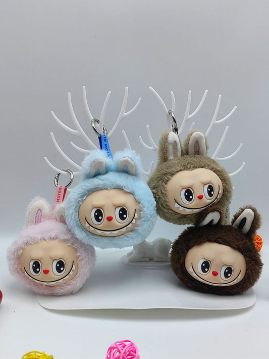 Vinyl face plush pull cloth head type