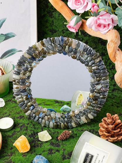 Natural Crystal Gravel Mirror