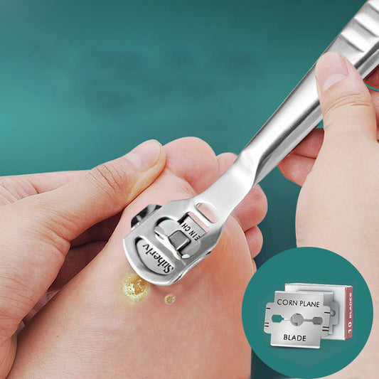 Stainless steel foot scraper multifunctional foot planer