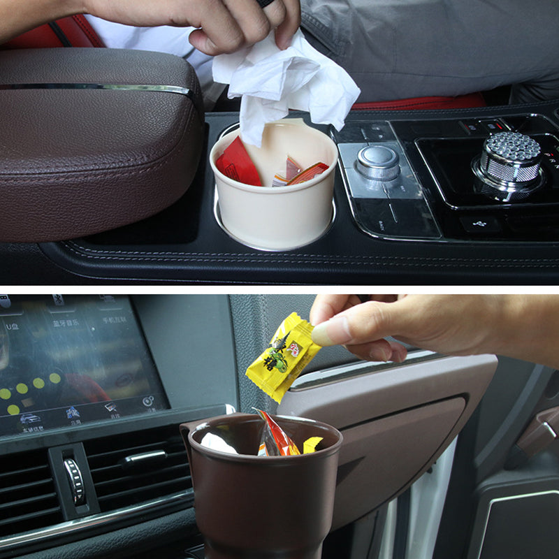 Multifunctional car storage bucket