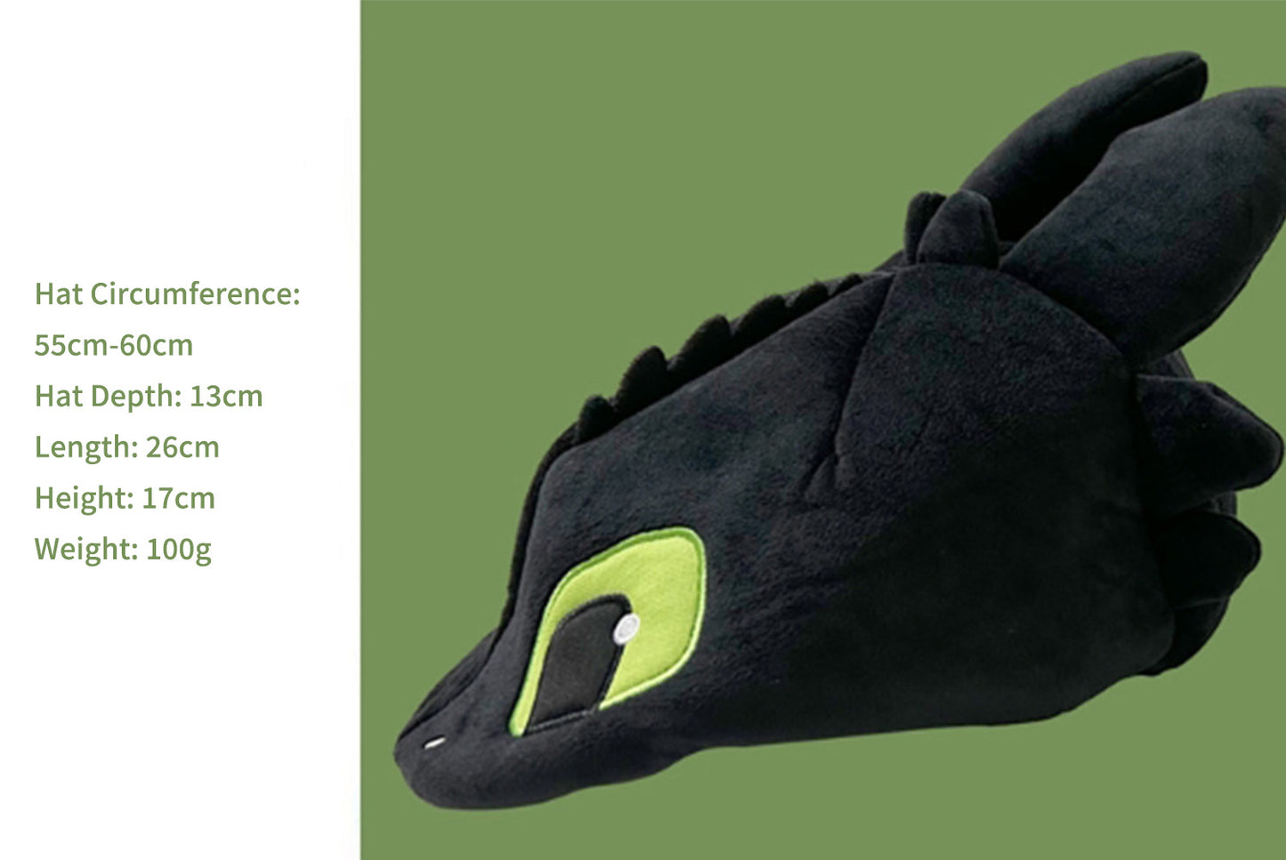 **Cartoon Toothless Beanie (Popular Knitted Hat)**