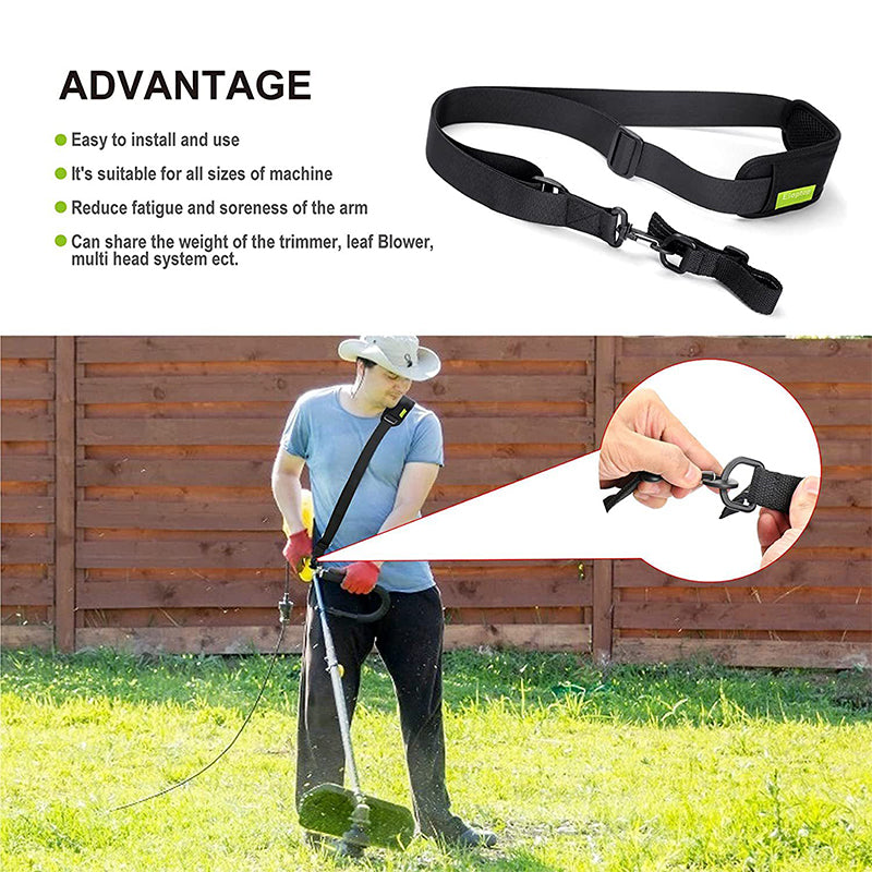Lawn mower straps