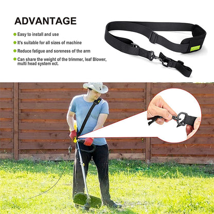 Lawn mower straps