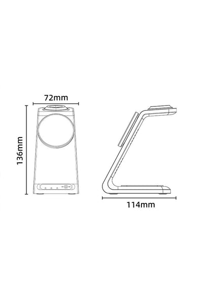 Four-in-one wireless charger