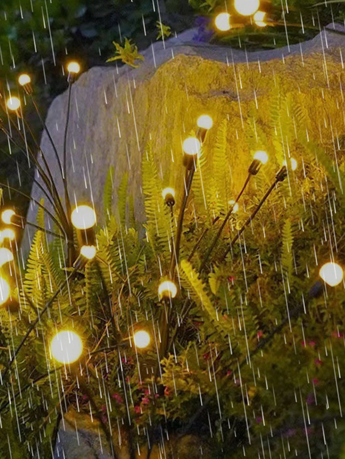 Outdoor Solar Swinging Firefly Light