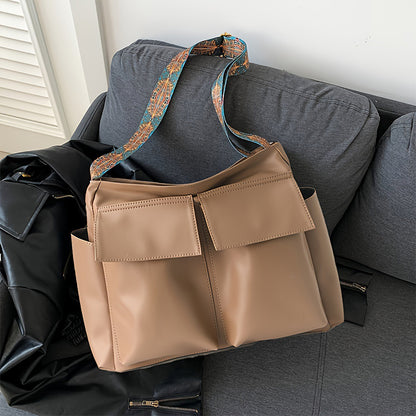 Artistic workwear messenger bag