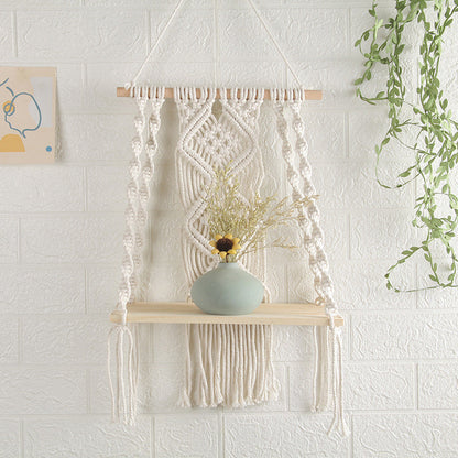 Hand-woven tapestry