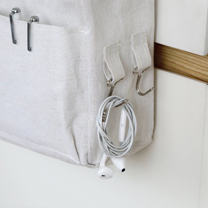 Bedside rack dormitory storage artifact