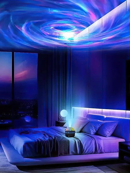 Starry Crystal Projection Lamp - Magical Atmosphere Night Light