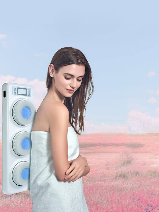 Wall-mounted smart shower machine