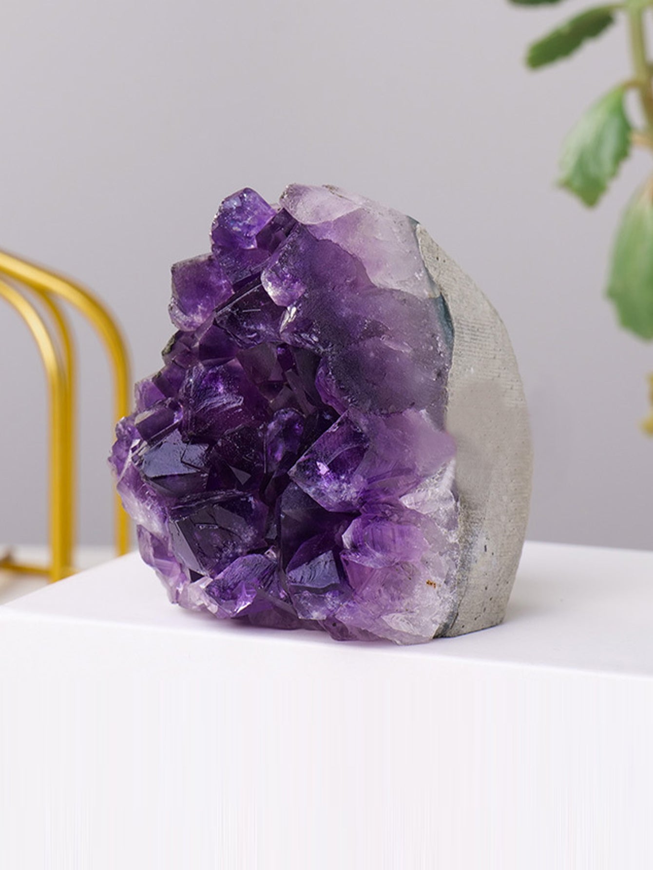 Natural Uruguayan Amethyst Cluster Ornaments