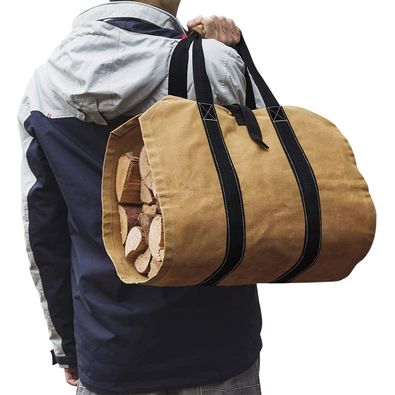 Firewood storage bag