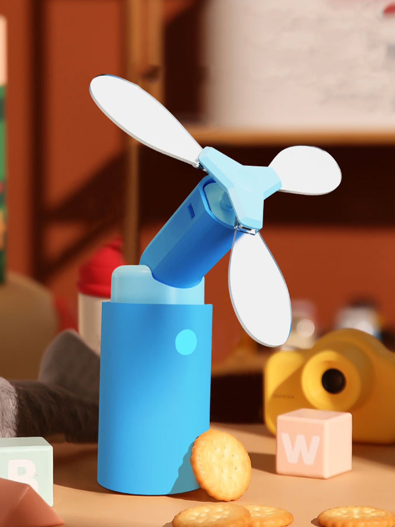 Outdoor Mobile Handheld Fan Stitch