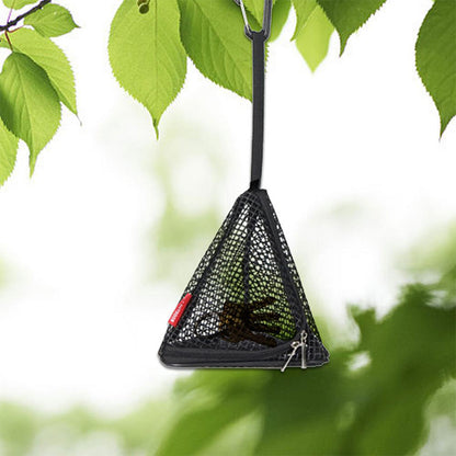 Foldable hanging storage net