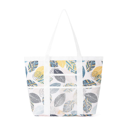 Hollow mesh beach bag