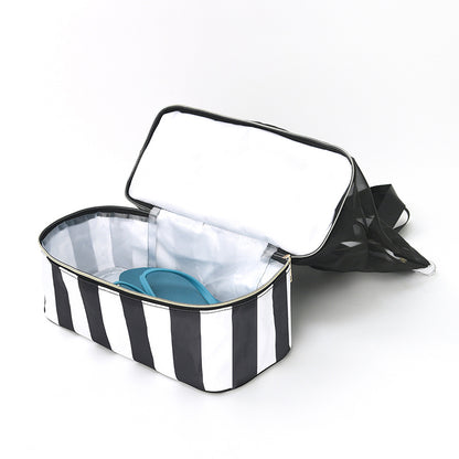 Double-layer large-capacity beach bag