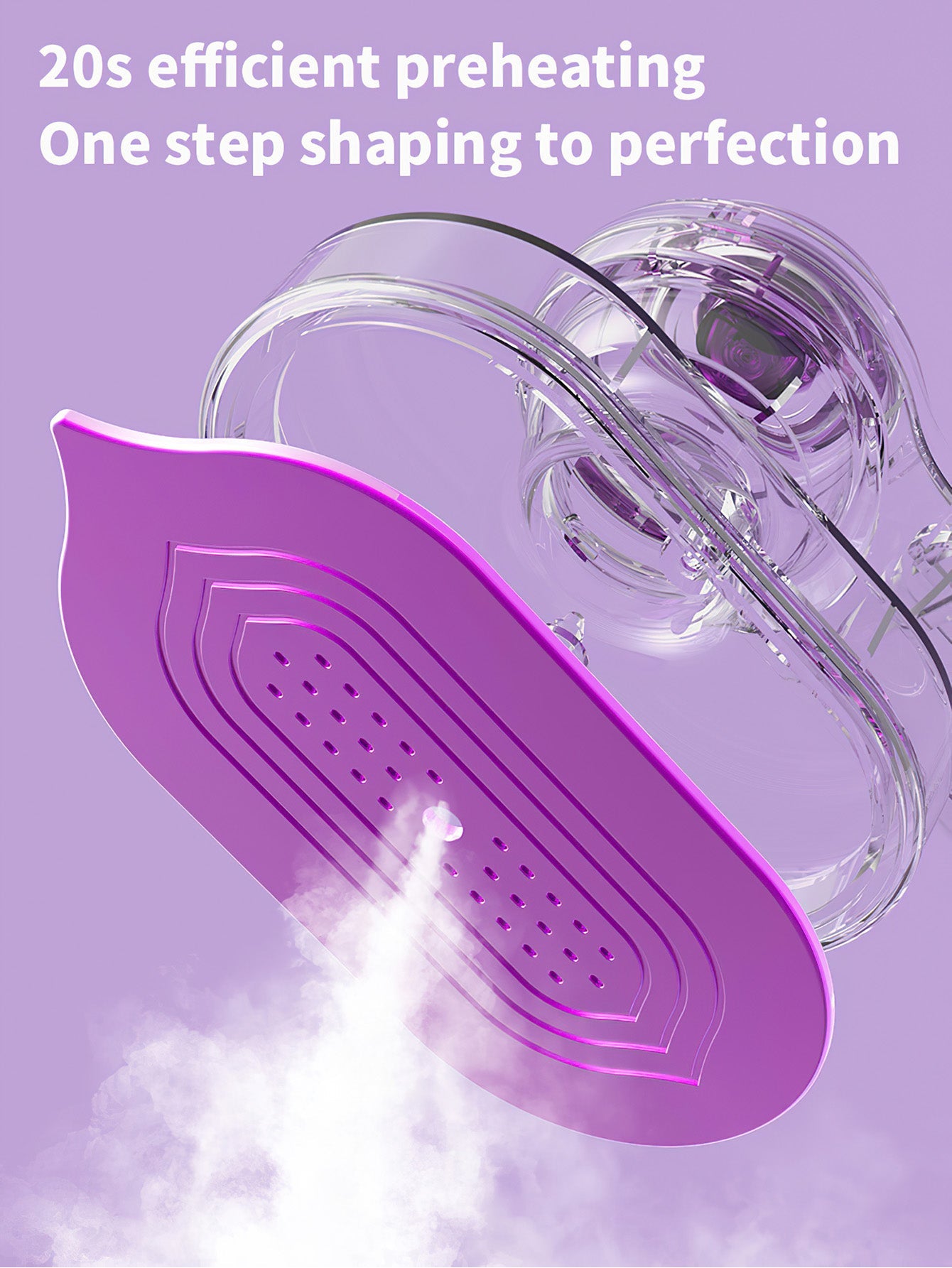 Mini Dual-Use Steam Iron  Garment Steamer Compact Wrinkle Eraser - 2 Colours