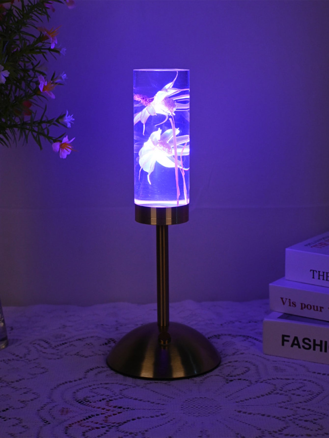 New Eternal Flower Acrylic Desk Lamp